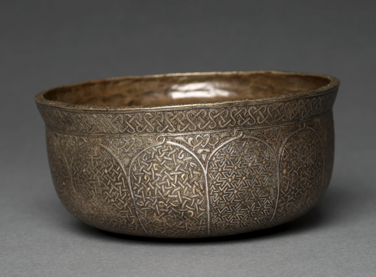 Bowl with Geometric Designs