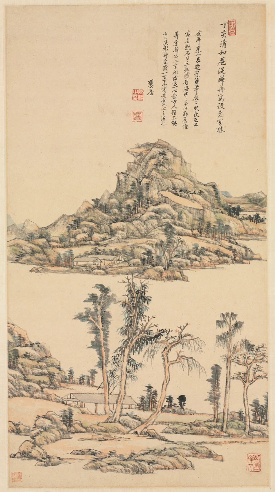 Landscape after Ni Zan