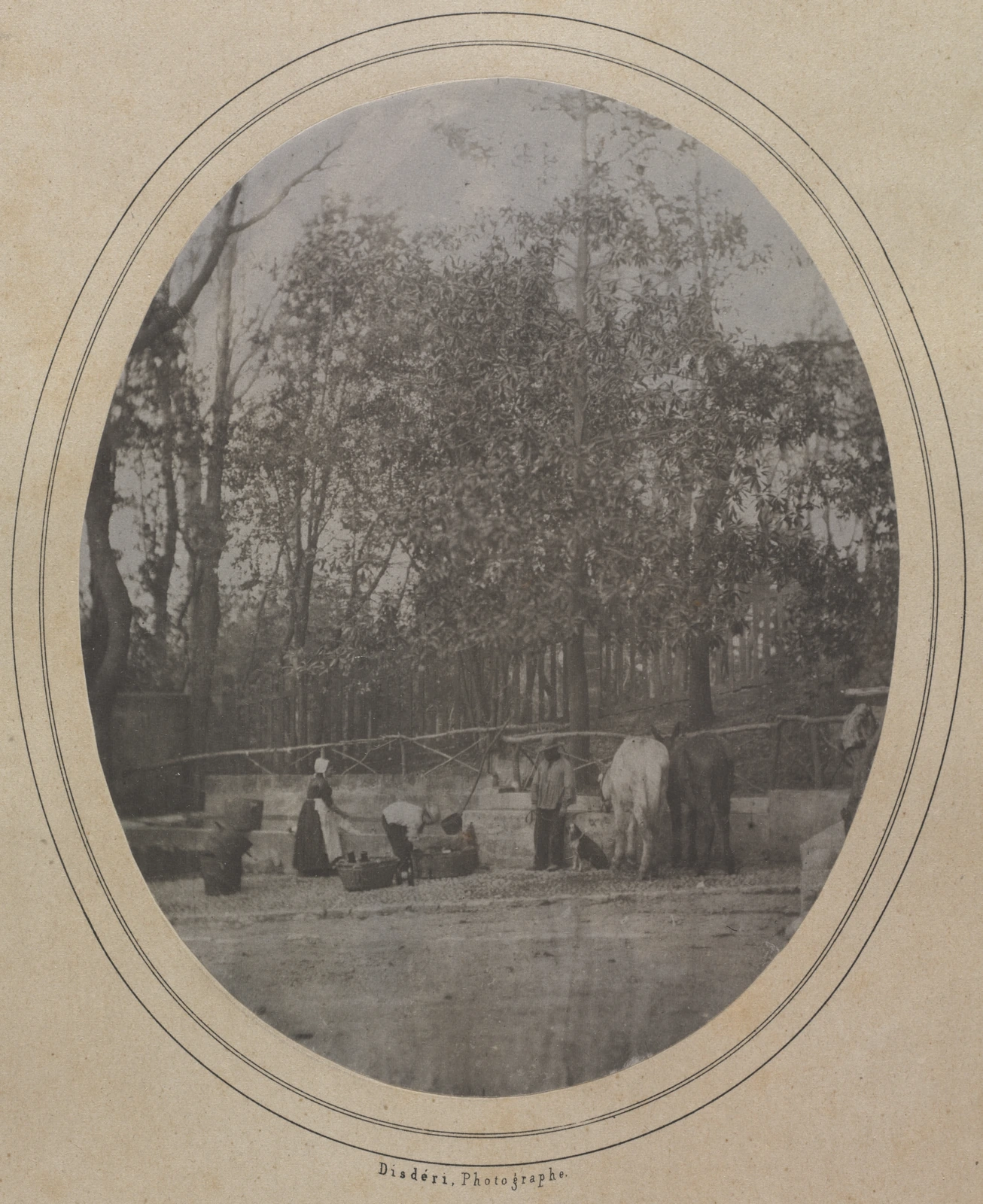 Village Scene (Southern France)