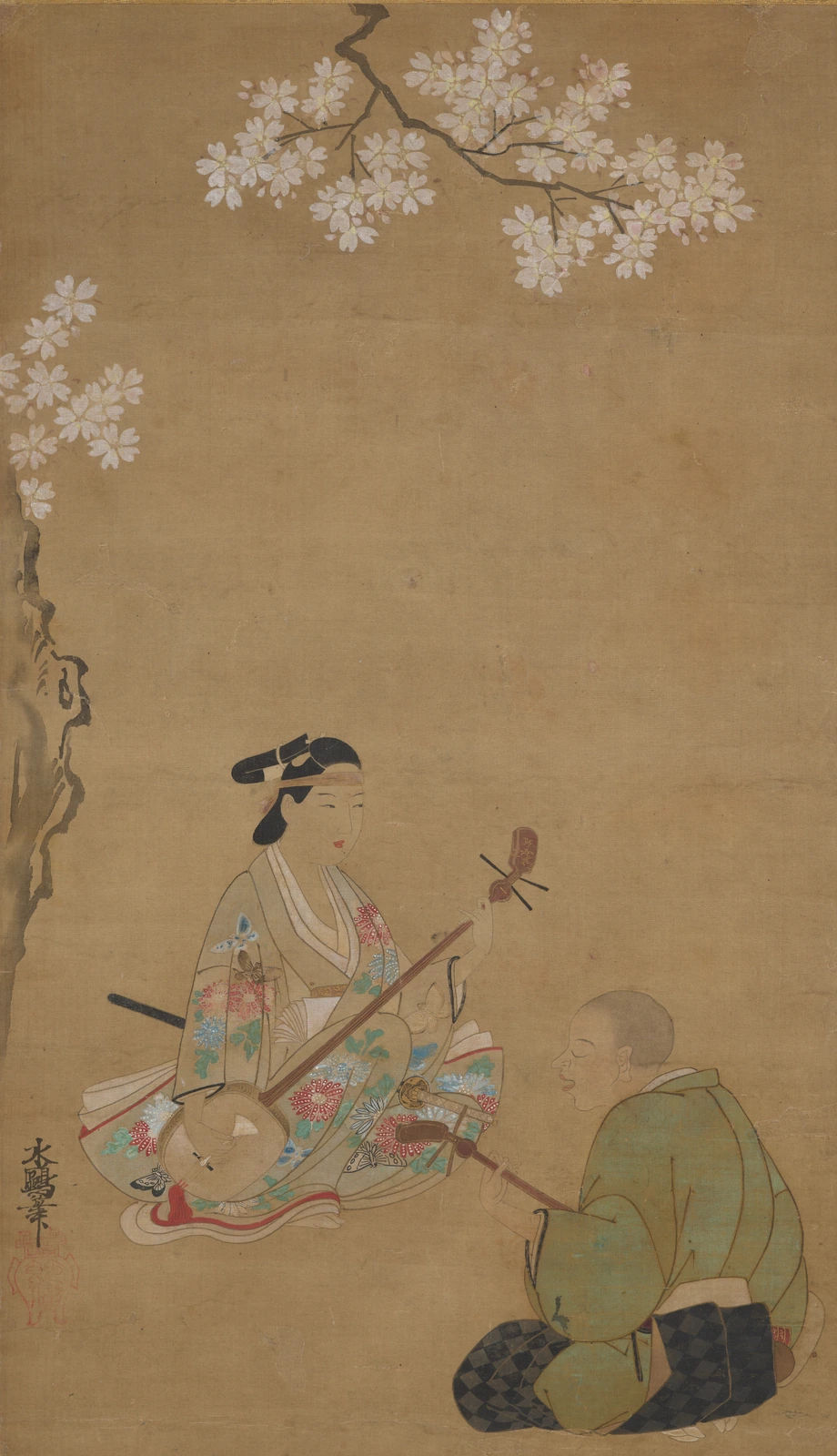 Performing Beneath the Flowers