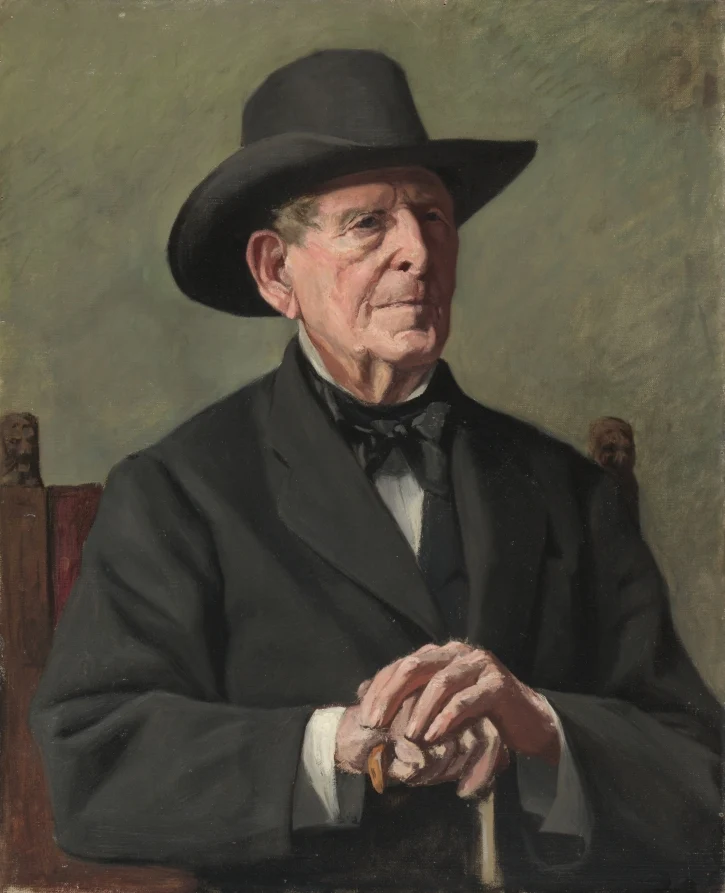 Portrait of an "Old Sea Captain"