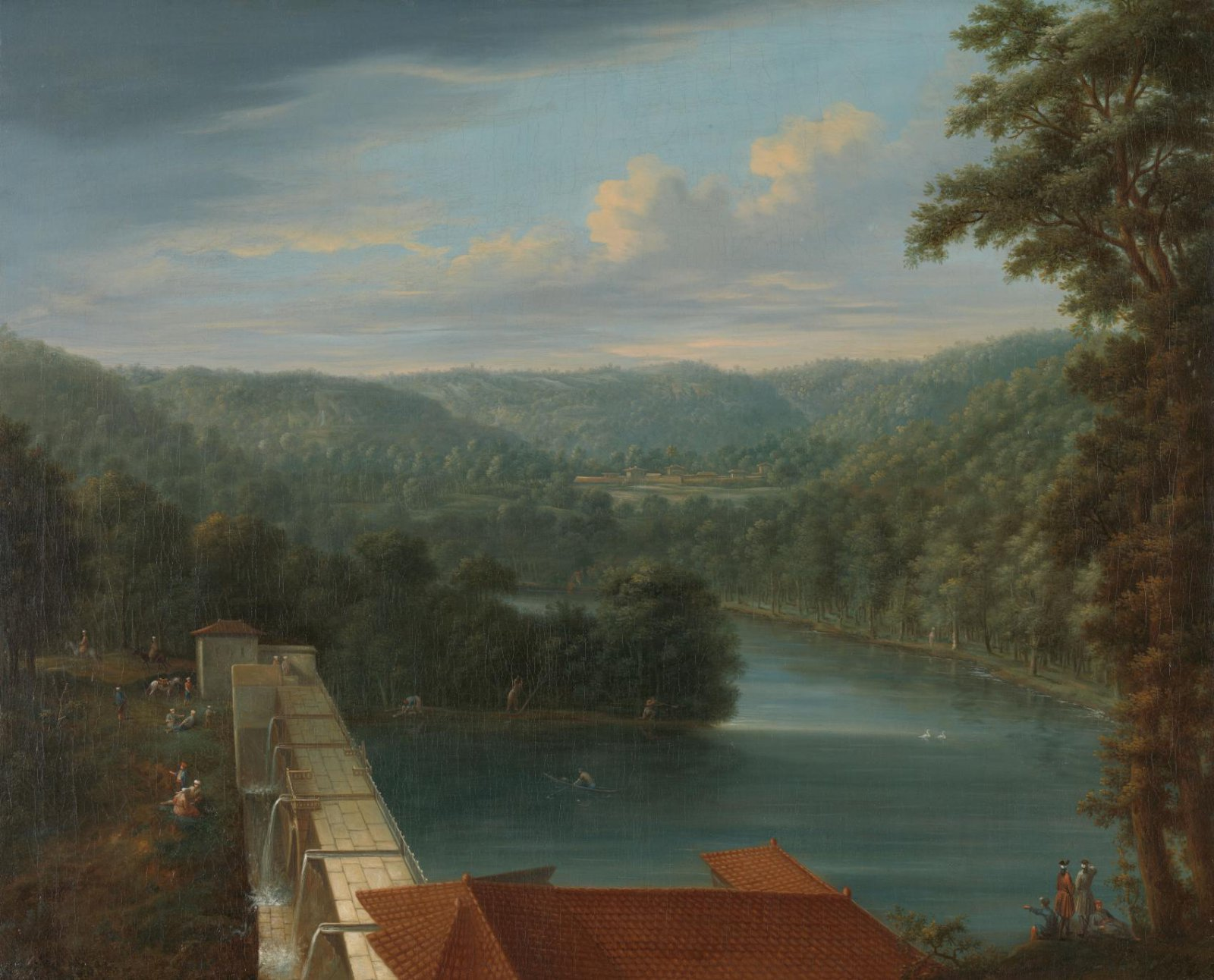 The Water Reservoirs, the so-called Bends, in Belgrade Forest