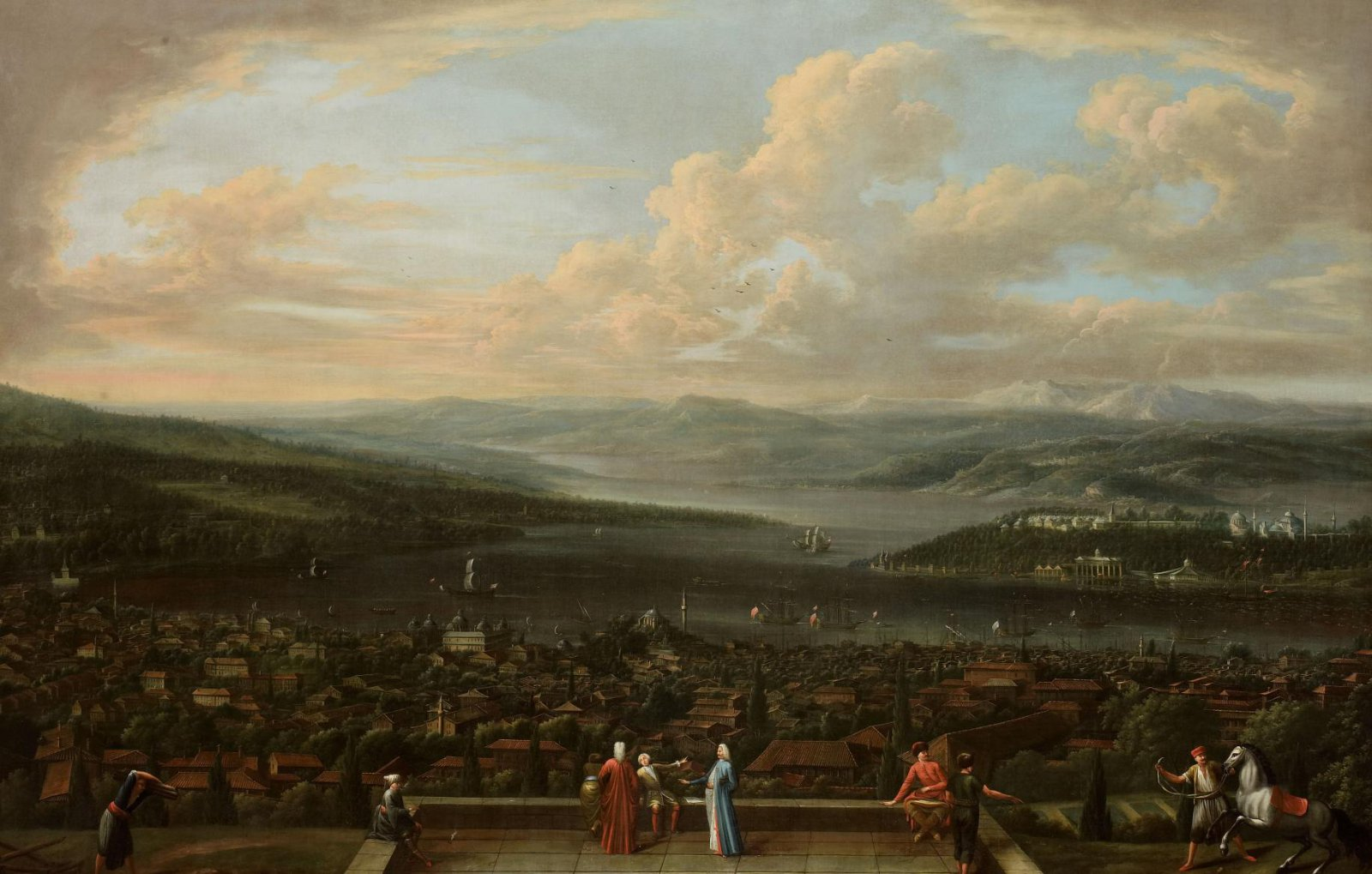 View of Istanbul from the Dutch Embassy at Pera