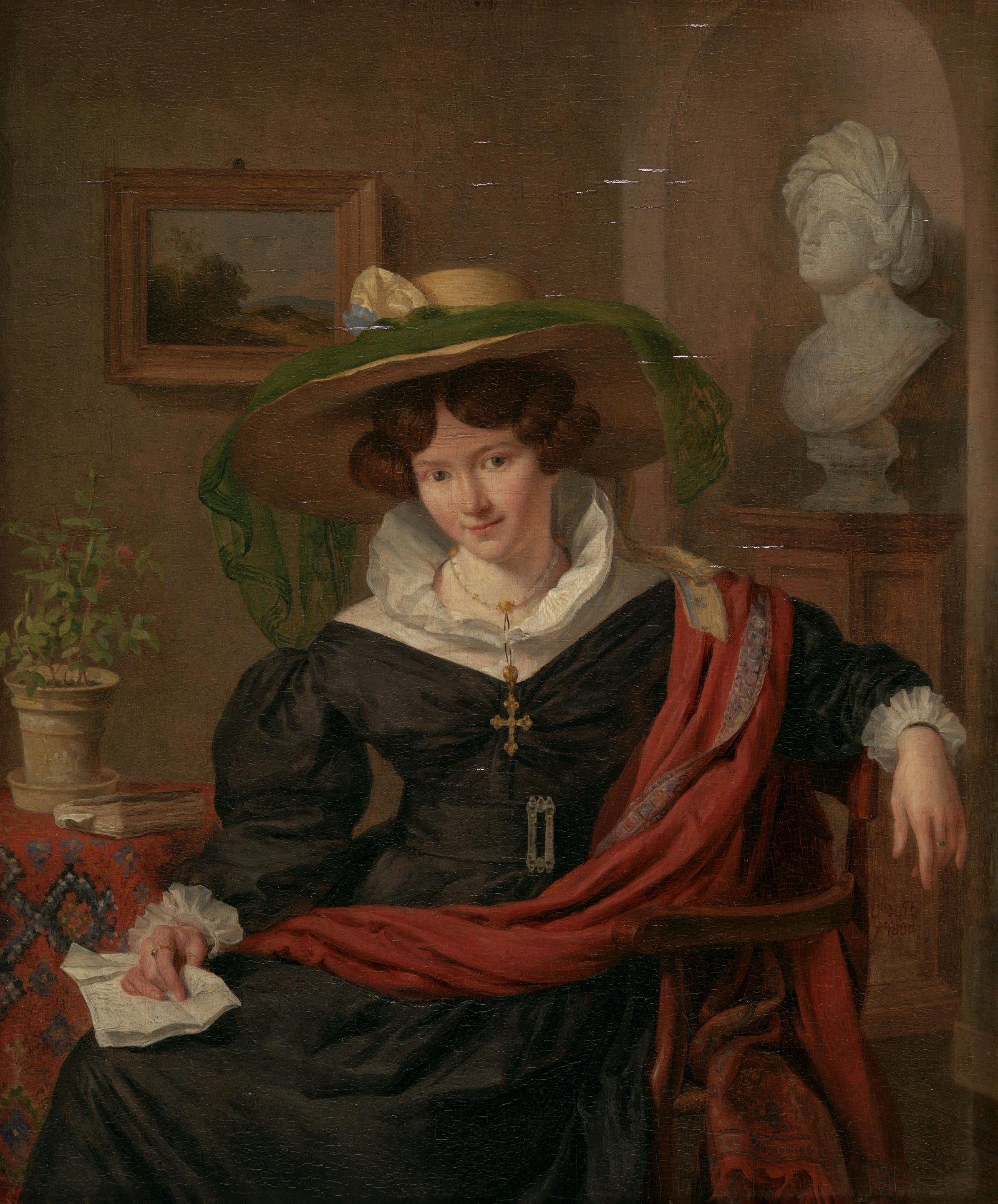 Portrait of Carolina Frederica Kerst
