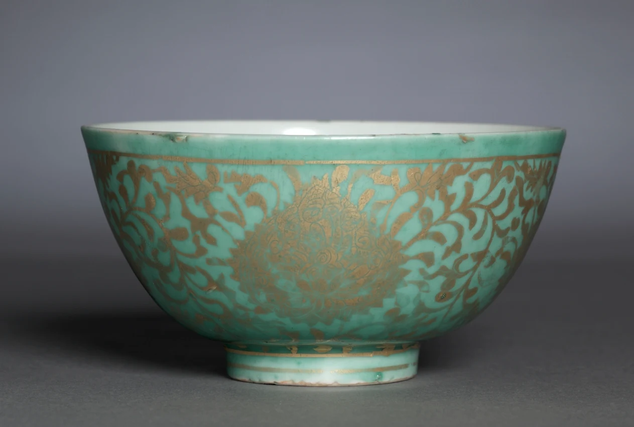 Bowl with Lotus Scrolls