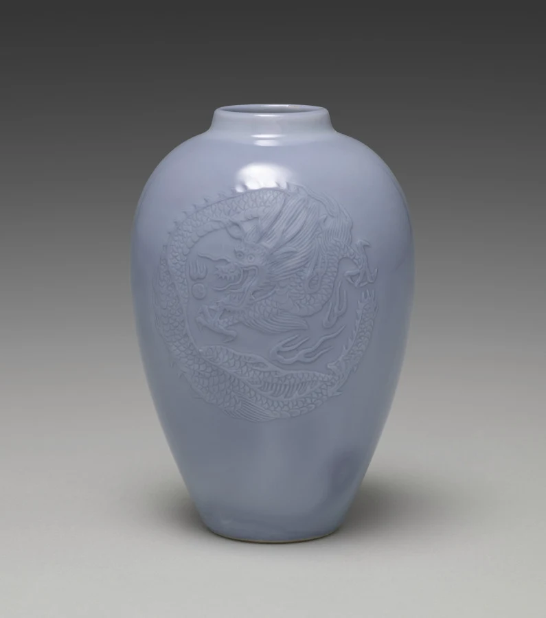 Vase with Dragon Roundels