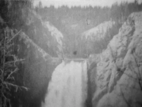 Lower falls, Grand Canyon, Yellowstone Park