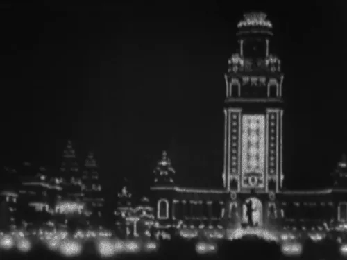 Panorama of Esplanade by night