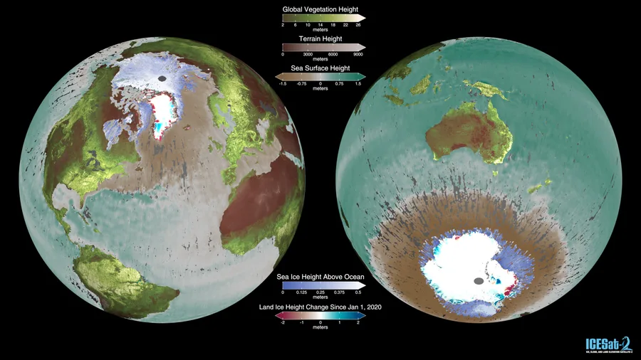 Global Views of ICESat-2 Data